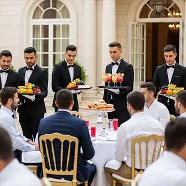 پذیرایی دسر و فینگرفود و نوشیدنی-wedding palace
