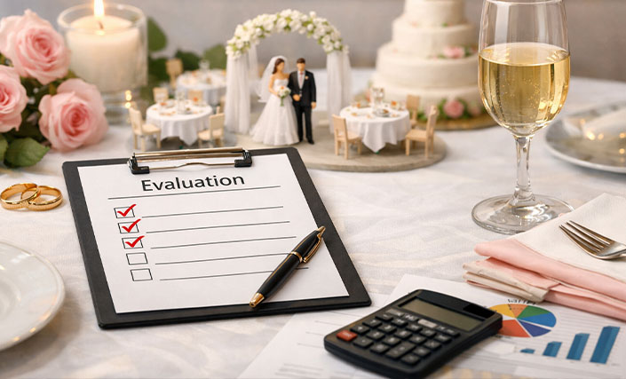 ارزیابی تشریفات عروسی