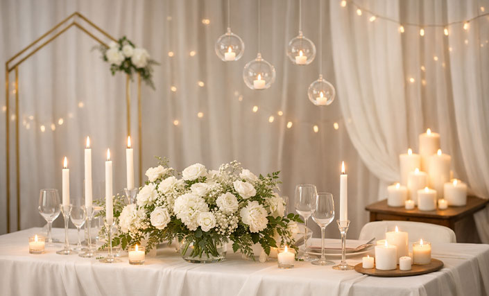 تزئینات تشریفات ساده