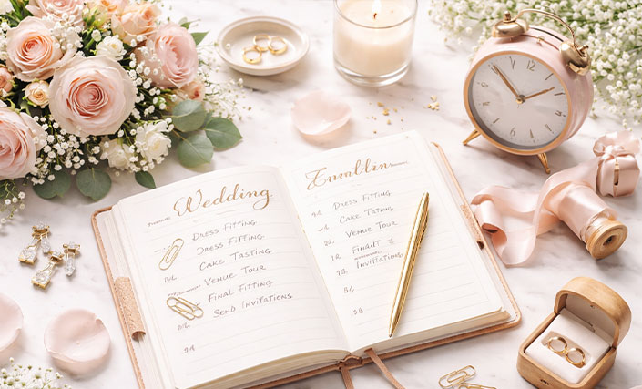 زمان‌بندی تشریفات عروسی