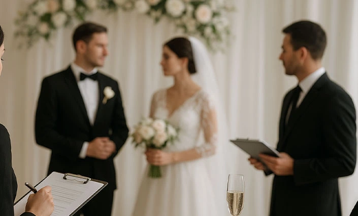 شرح وظایف تیم تشریفات در روز مراسم