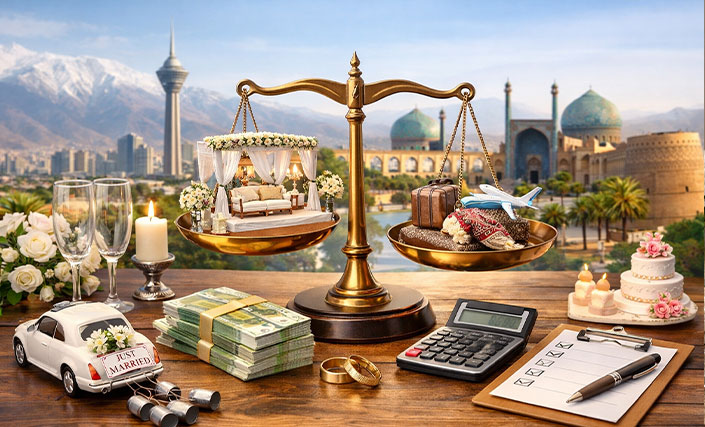 قیمت تشریفات در شهرهای مختلف ایران