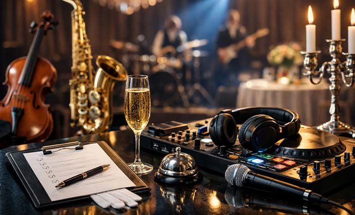 واگذاری موسیقی و سرگرمی به تشریفات